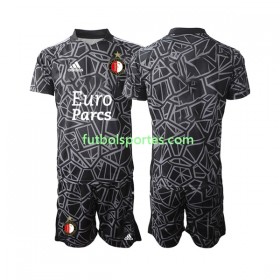 Camiseta Feyenoord Rotterdam Portero Niño Cuarta Equipación 2022/2023